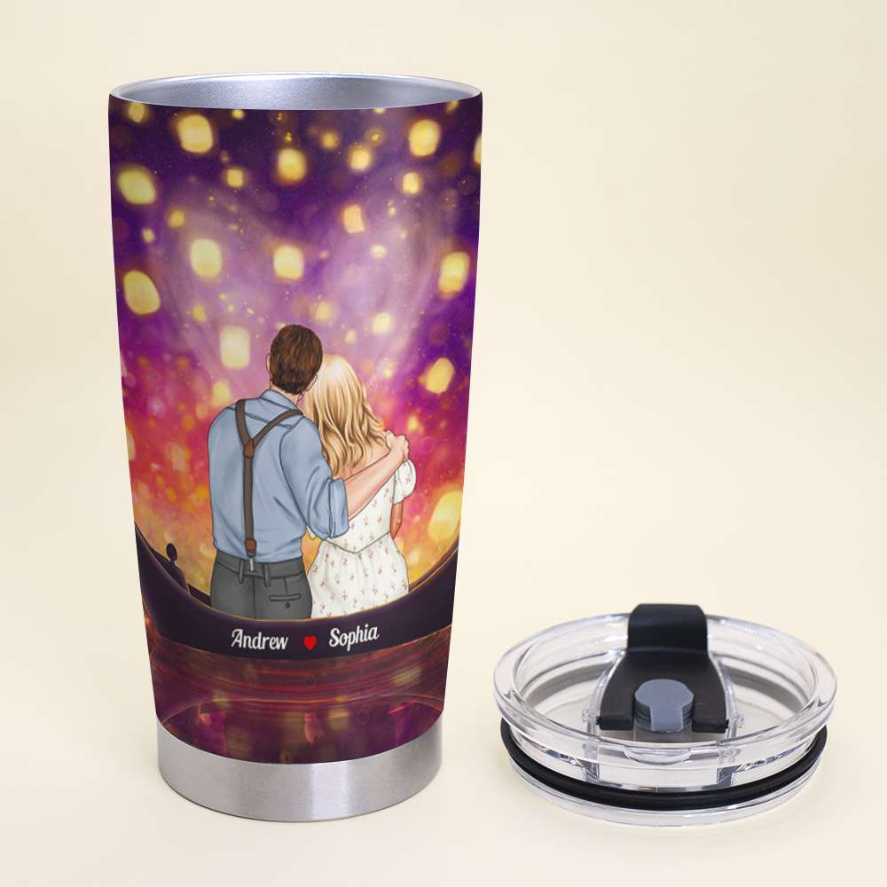 Personalized Tumbler for Couples - Romantic Valentine’s Day Gifts Idea Tumbler Cup PopCulturePrints