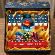 Load image into Gallery viewer, Best Mom Ever - Personalized Mom Squad Bump Power Acrylic Plaque Shaped Plaques PopCulturePrints
