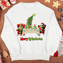 Load image into Gallery viewer, Personalized Merry Grinchmas Family Shirt
