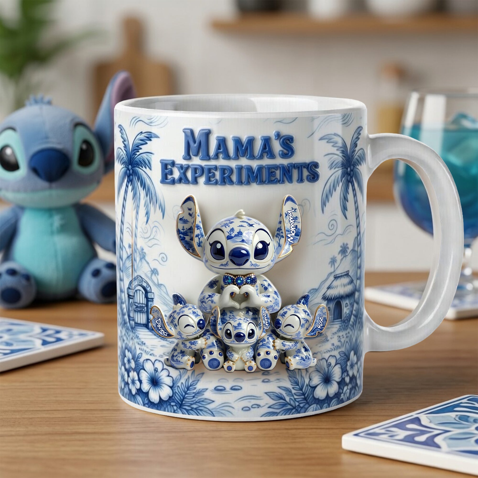 “Mama's Experiments” - Unique Personalized Coffee Mug for Moms Coffee Mug PopCulturePrints