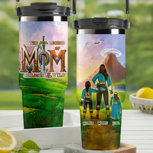 Load image into Gallery viewer, &quot;The Legend of Mom: A Journey of Love&quot; - Personalized Tumbler Cup for Mother&#39;s Day - Perfect Gift for Mom, Grandma, and More! Tumbler Cup PopCulturePrints
