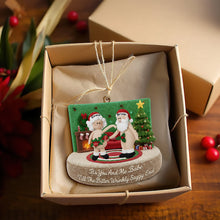 Load image into Gallery viewer, It&#39;s You And Me Babe - Funny Crochet Old Couple Ornament - Personalized Gifts For Couples Ornament PopCulturePrints
