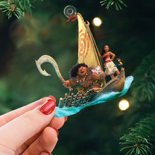 Load image into Gallery viewer, Personalized Ocean Adventure Movie Fan Ornament Ornament PopCulturePrints
