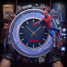Load image into Gallery viewer, Masked Fighter Acrylic Wall Clock - Personalized Gifts 05nalu180726 Hanging Wall Clock PopCulturePrints

