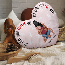 Load image into Gallery viewer, Love You Always And All Ways - Personalized Couple Pillow Pillow PopCulturePrints
