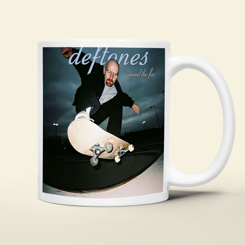 Deftones Inspired Skateboarder Coffee Mug Coffee Mug PopCulturePrints