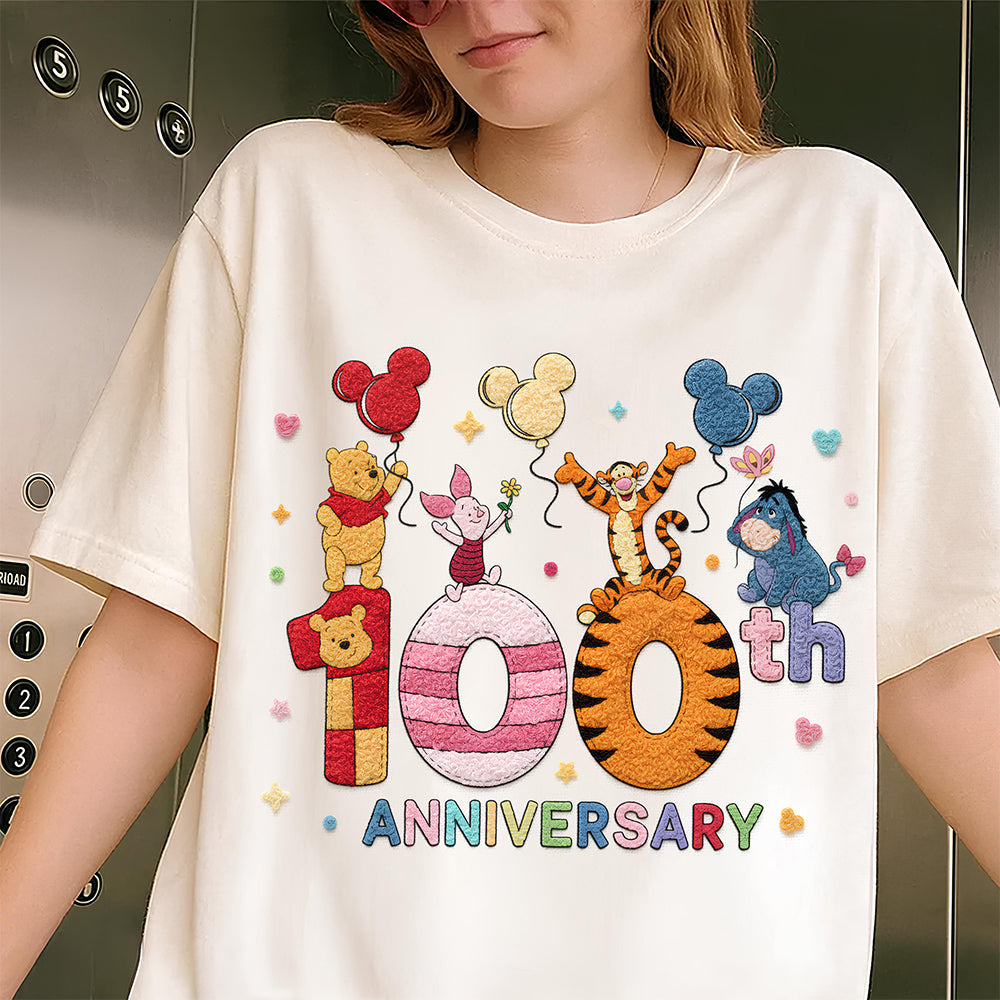 Celebrate 100 Years of Friendship – Personalized Kids' Anniversary Shirt Shirts PopCulturePrints