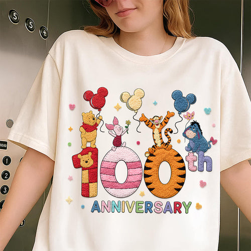 Celebrate 100 Years of Friendship – Personalized Kids' Anniversary Shirt Shirts PopCulturePrints
