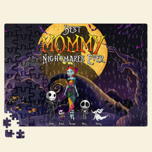 Load image into Gallery viewer, &quot;Best Mommy Nightmare Ever&quot; - Personalized Jigsaw Puzzle for Mom, Unique Gift for Mother&#39;s Day Jigsaw Puzzles PopCulturePrints
