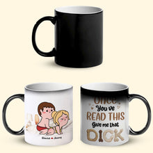 Load image into Gallery viewer, Personalized Magic Mug for Couples - Fun &amp; Flirty Gift Coffee Mug PopCulturePrints
