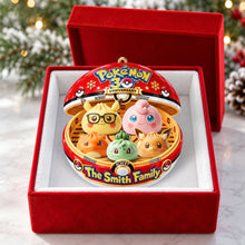Load image into Gallery viewer, Celebrate Your Family with Cute Dumpling Family Christmas Ornament - Personalized Gift
