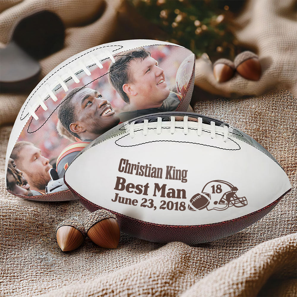 Personalized American Football Photo Gift - Customizable for Players American Football PopCulturePrints