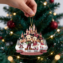 Load image into Gallery viewer, Cozy Christmas Family Ornament - Personalized Holiday Gift for Loved Ones
