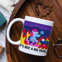 Load image into Gallery viewer, Personalized Funny Burning Coffee Mug - I&#39;m Just Fine, Thank You Coffee Mug PopCulturePrints
