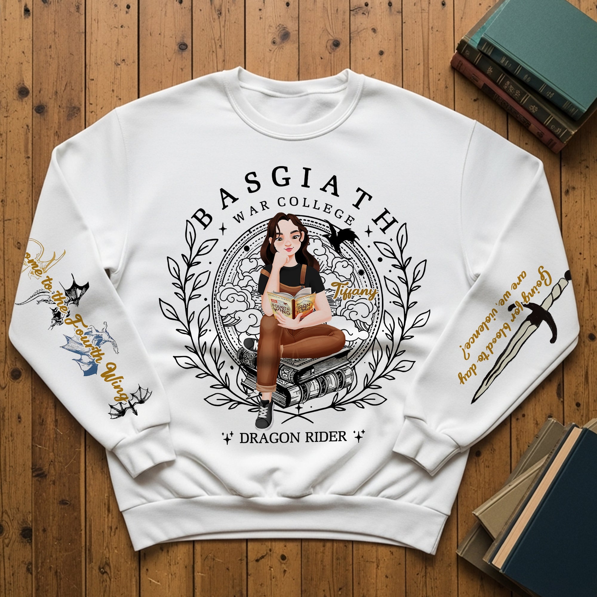 Ignite Your Imagination - Fantasy Book Shirt, Personalized Gift for Book Lovers AOP Products PopCulturePrints