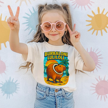 Load image into Gallery viewer, Embrace the Joy: Burbaloni Luliloli Brainrot Shirt - Personalized Gift for Kids and Animal Lovers Shirts PopCulturePrints
