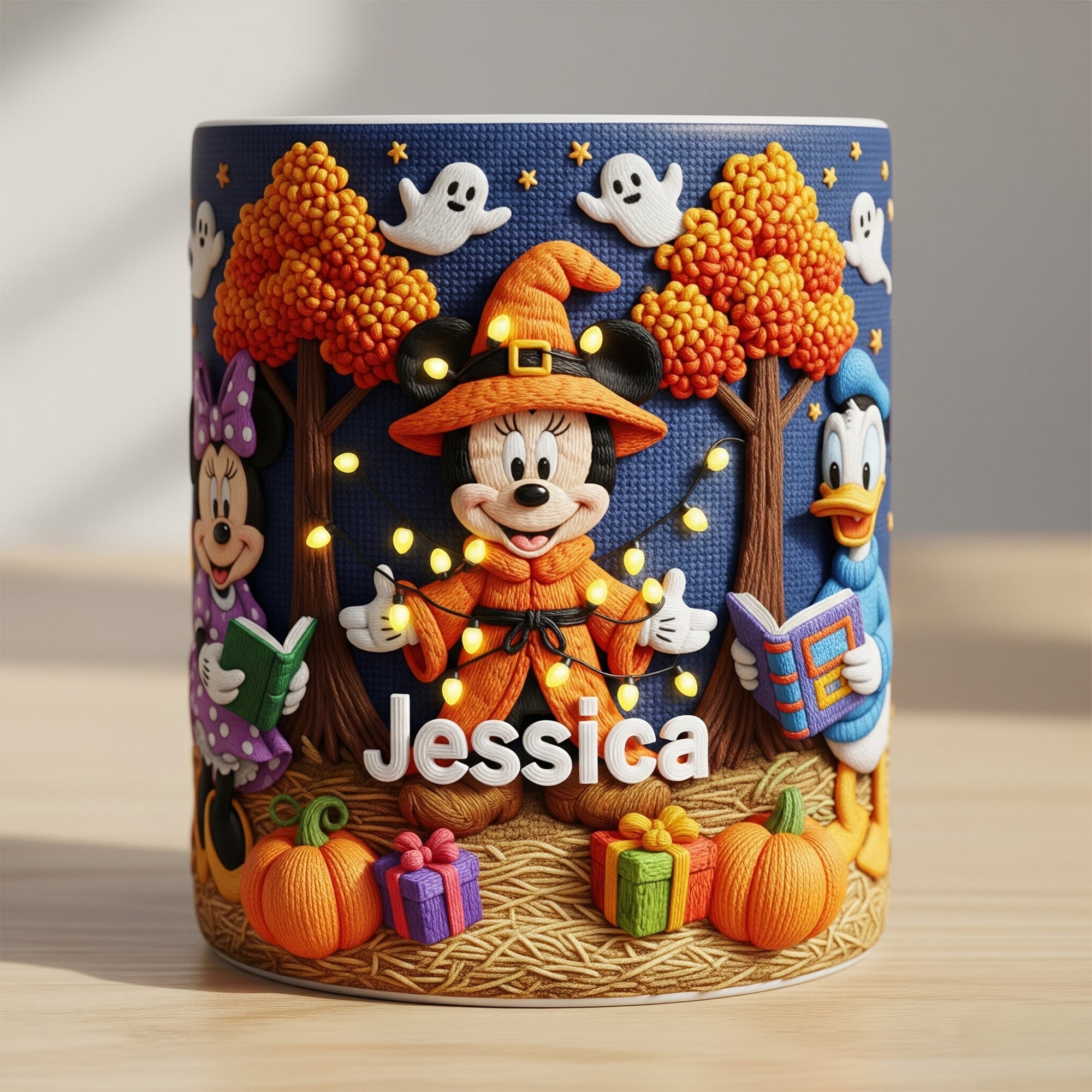 Spooktacular Halloween Magic - Personalized Cute Coffee Mug for Cartoon Fans Coffee Mug PopCulturePrints