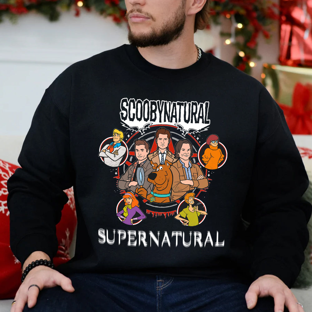 Scoobynatural TV Series Fan Christmas Sweatshirt