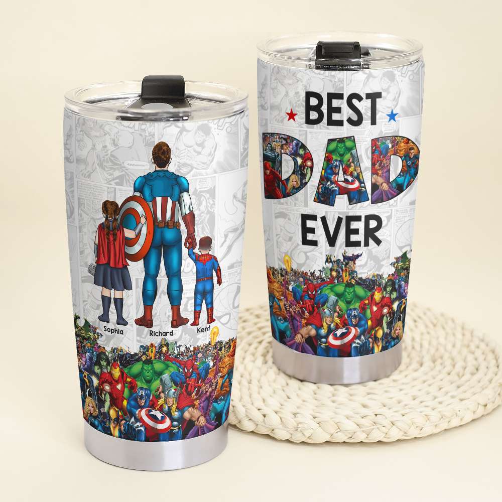 Superhero Personalized Tumbler for Mom Tumbler Cup PopCulturePrints