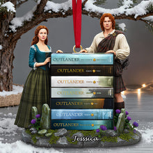 Load image into Gallery viewer, Travel Through Time Keepsake - Personalized Outlander Ornament for Fans Ornament PopCulturePrints
