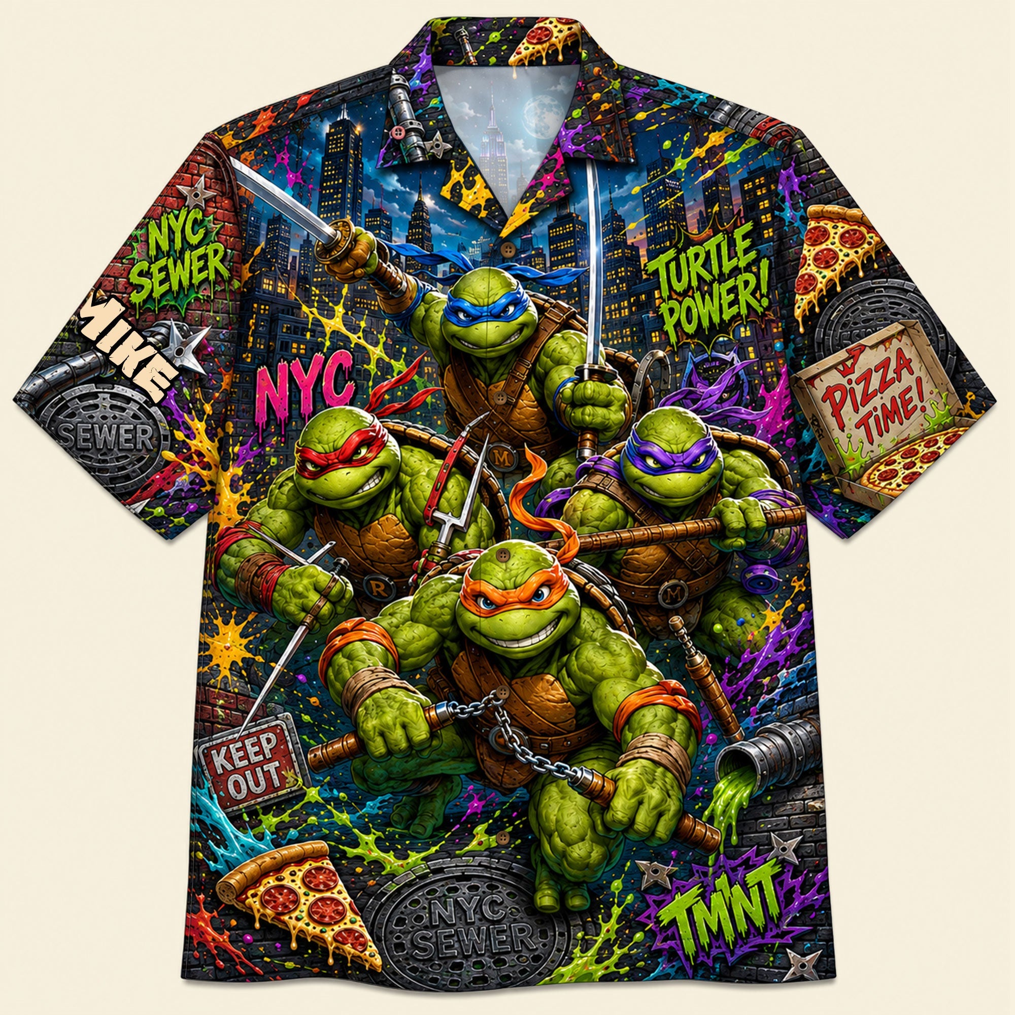 “Unleash Your Inner Hero!” - Legend Warriors Hawaiian Shirt - Personalized Gifts for Every Fan