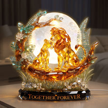Load image into Gallery viewer, Together Forever - Romantic Couple Acrylic Light Box - Personalized Gifts for Couples Light Box PopCulturePrints
