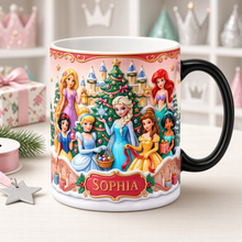 Load image into Gallery viewer, “A Fairytale Morning Awaits!” - Personalized Fairytale Magic Coffee Mug - Custom Gift for Kids, Princess Lovers, and Special Occasions
