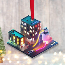Load image into Gallery viewer, Personalized Movie-Themed Christmas Ornament for Fans Ornament PopCulturePrints
