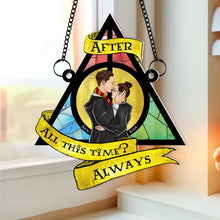 Load image into Gallery viewer, Personalized Harry Potter Inspired Always Stained Glass
