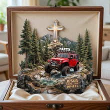 Load image into Gallery viewer, Jesus Take the Wheel - Personalized Acrylic Plaque for Off-road Lovers Shaped Plaques PopCulturePrints
