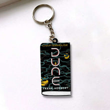 Load image into Gallery viewer, Custom Book Lover Keychain - Dune Series Design Keychains PopCulturePrints

