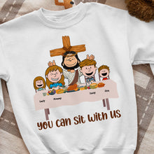 Load image into Gallery viewer, Personalized Christian Family Shirt - You Can Sit With Us Shirts PopCulturePrints
