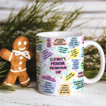 Load image into Gallery viewer, Personalized Mental Health Support Coffee Mug Coffee Mug PopCulturePrints
