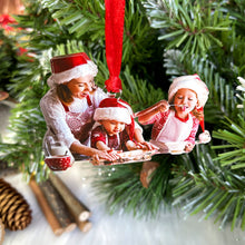 Load image into Gallery viewer, Personalized Christmas Ornament for Bakers - Custom Photo Gift Ornament PopCulturePrints
