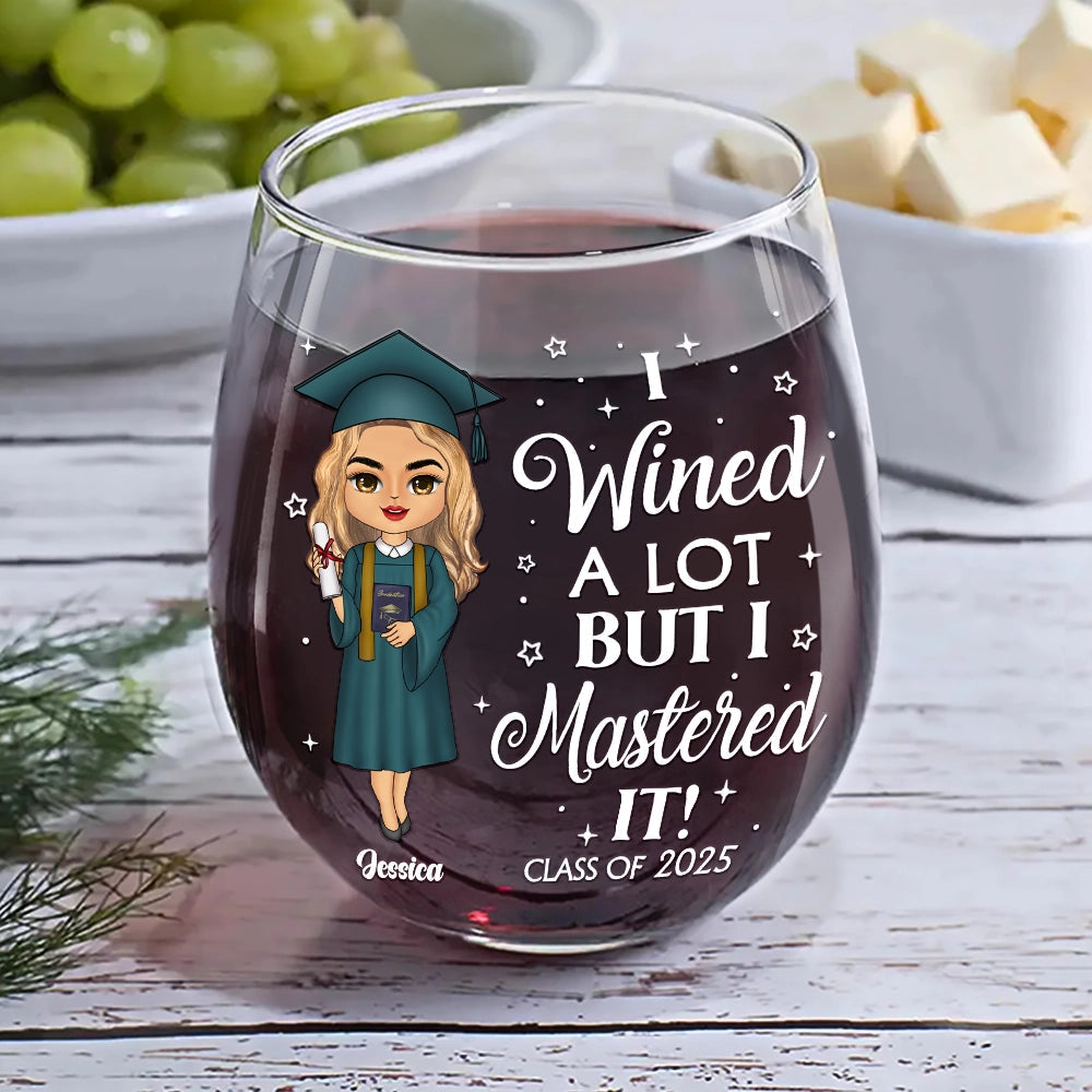 To My Badass Daughter - Hug This Pillow Until You Can Hug Me - Custom Sequin Pillow Wine Glass PopCulturePrints
