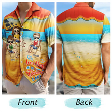 Load image into Gallery viewer, Love You To The Beach And Back - Personalized Hawaiian Shirt for Friendship &amp; Summer Memories Hawaiian Shirt PopCulturePrints
