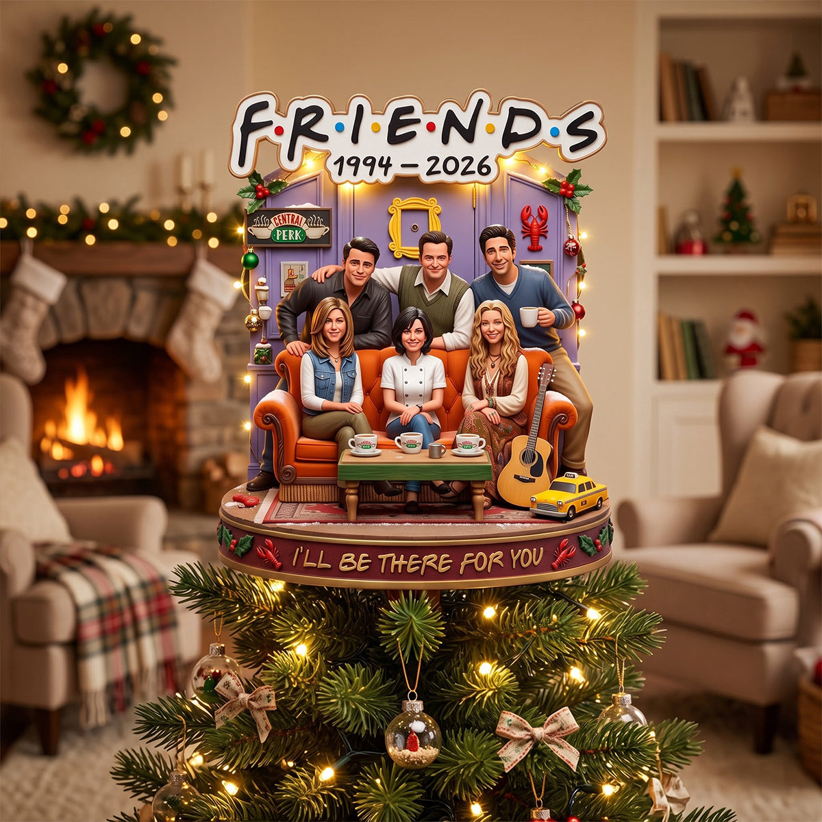 Legend Humor Adventures Tree Topper - Personalized Christmas Gifts 02natn170926 Ornament PopCulturePrints