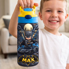 Load image into Gallery viewer, Be Your Own Hero - Personalized Batman Tumbler - Perfect Back to School Gift for Kids
