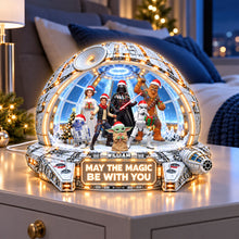 Load image into Gallery viewer, May The Magic Be With You - Personalized Universe War Light Box - Unique Gifts for Star Wars Fans
