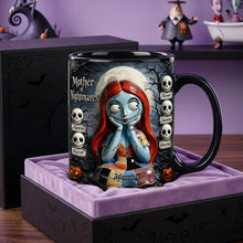 Load image into Gallery viewer, “Embrace the Spookiness!” – Personalized Spooky Mom and Kids Ceramic Coffee Mug for Mother's Day Coffee Mug PopCulturePrints
