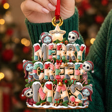 Load image into Gallery viewer, Merry Creepmas Christmas Ornament - Personalized &amp; Unique Holiday Gift
