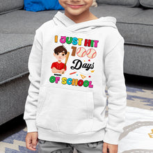 Load image into Gallery viewer, Personalized Baseball Kid Shirt - 100 Days of School Shirts PopCulturePrints
