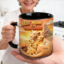 Load image into Gallery viewer, Best Mom In The Pride Lands - Personalized Coffee Mug for Mother’s Day Coffee Mug PopCulturePrints
