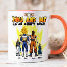 Load image into Gallery viewer, Personalized Superhero Family Fusion Mug Coffee Mug PopCulturePrints
