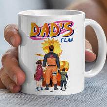 Load image into Gallery viewer, Custom Anime Dad Clan Coffee Mug Coffee Mug PopCulturePrints
