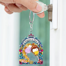 Load image into Gallery viewer, Partners in Wine Keychain - Customizable Gifts for Best Friends Keychains PopCulturePrints
