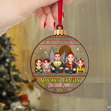 Load image into Gallery viewer, Personalized Christmas Family Ornament - Magical Theme
