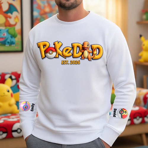 “Level Up Your Father's Day: Adventure Game Dad And Kids Shirt - Personalized Gifts for Dad” AOP Products PopCulturePrints