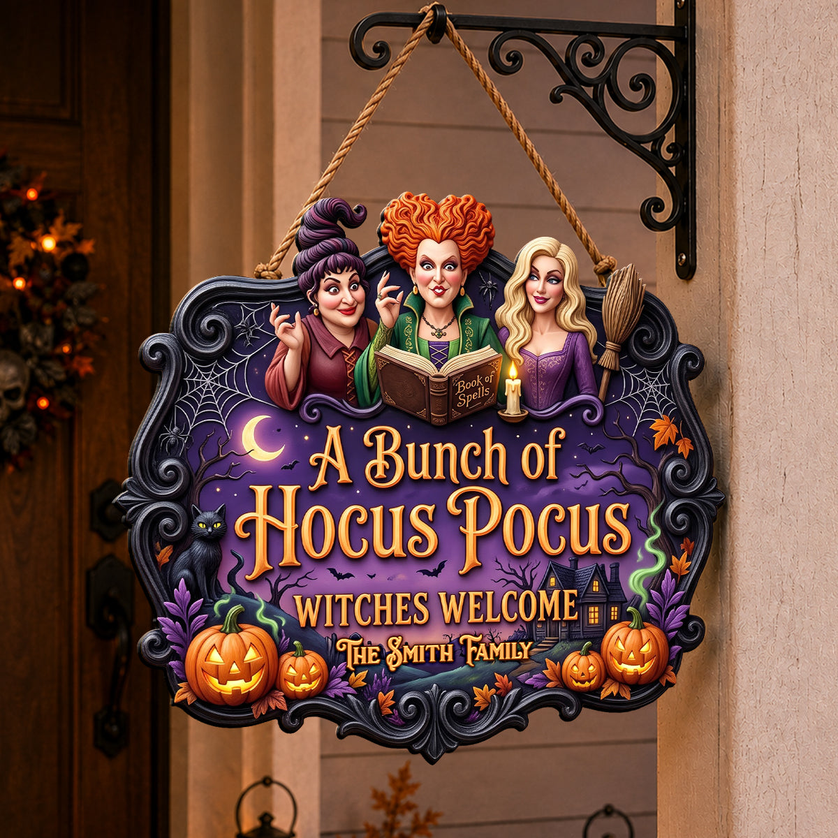 Come In If You Dare - Personalized Acrylic Sign for Spooky Home Decor Acrylic Sign PopCulturePrints