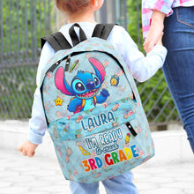 Load image into Gallery viewer, Personalized Stitch 3rd Grade Backpack
